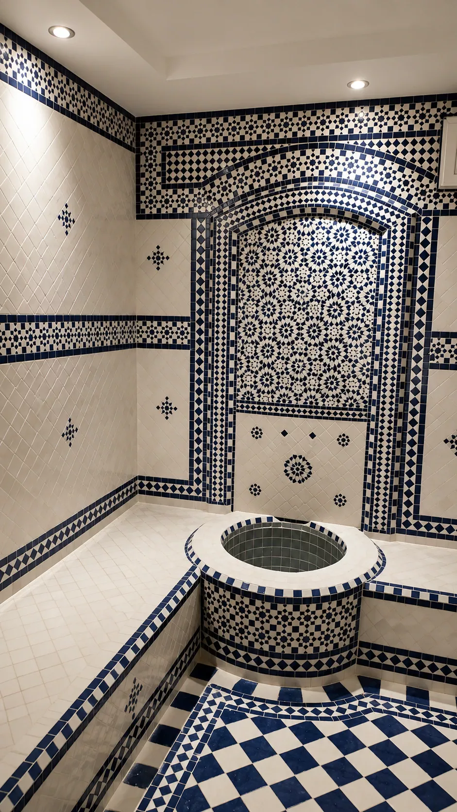 Installation plomberie hammam Marrakech